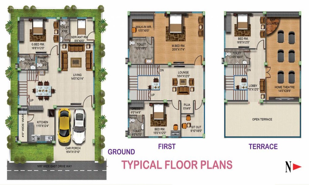 TMR Orchids Floor Plan