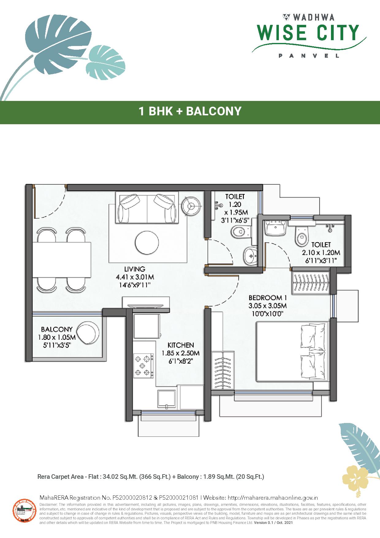 Wadhwa Wise City Floor Plan