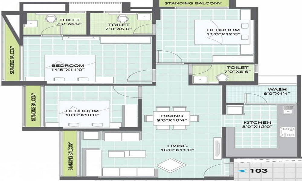 Gala Eternia Floor Plan