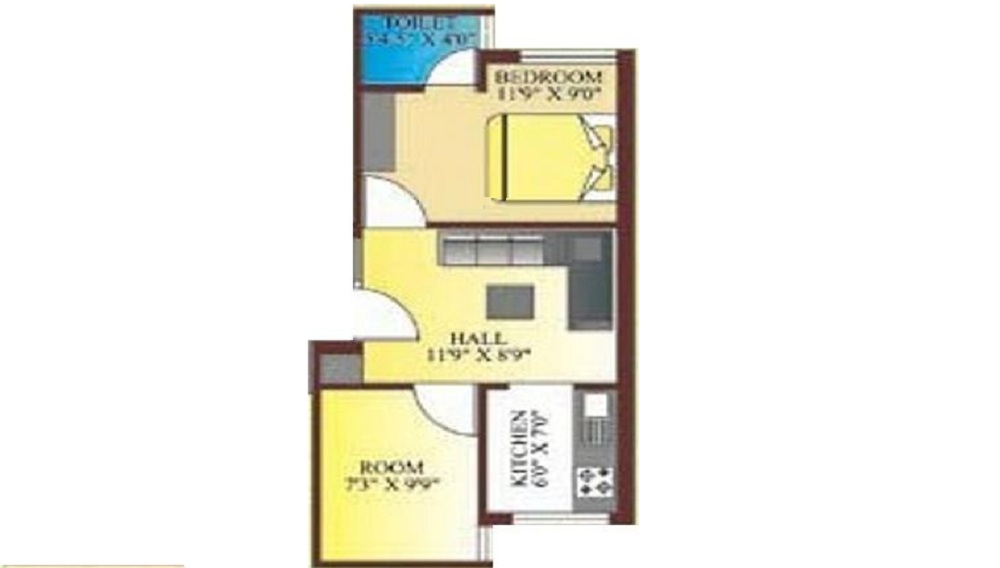AR Lotus Apartment Floor Plan