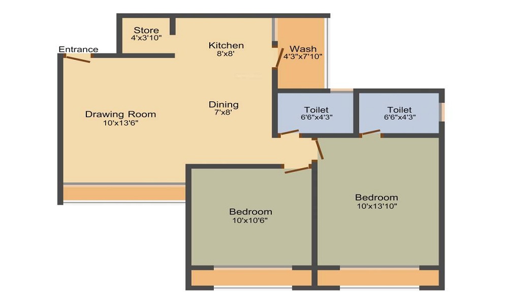 Narayan Krupal Bachpan Floor Plan
