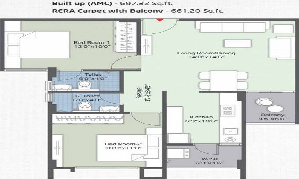 Shivam Pearl 79 Floor Plan