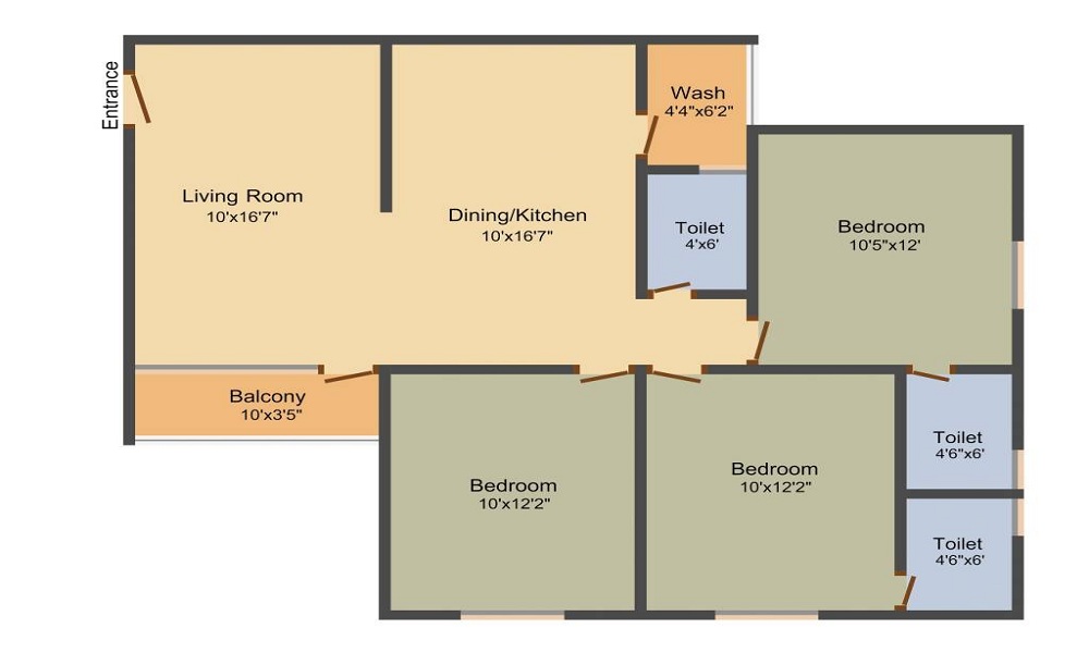 Festival Residency 2 Floor Plan