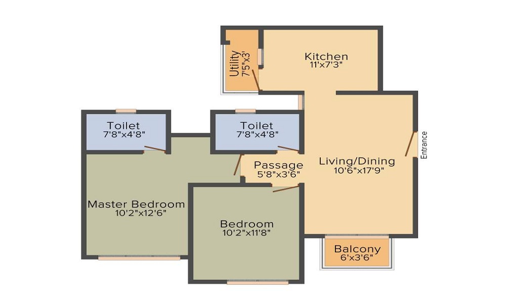 Akshar Tulsi Status Floor Plan