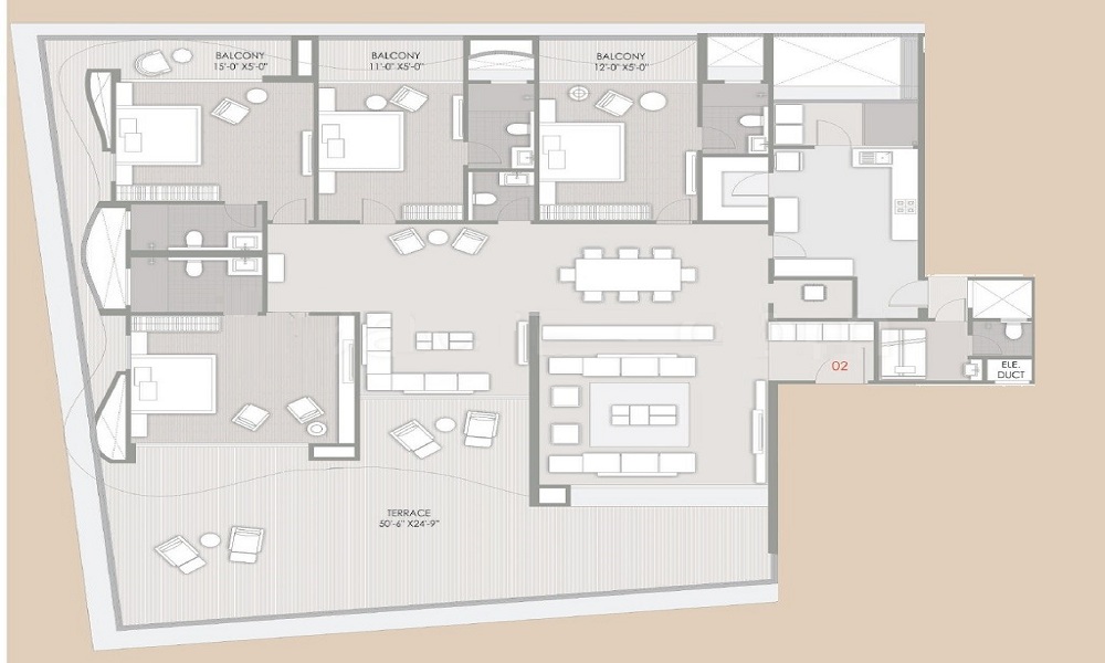 Sanskrut Jewel Residency Floor Plan