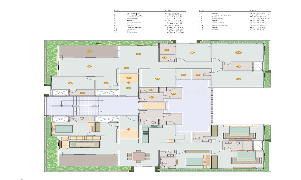 Bsafal Paarijat Eclat Floor Plan