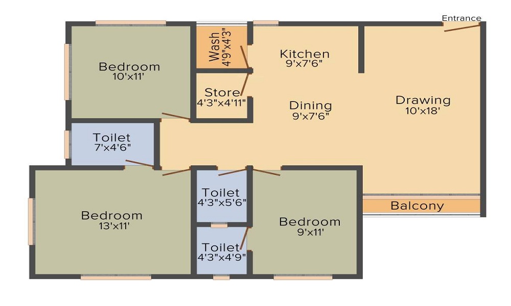 Khyati Bonito Floor Plan