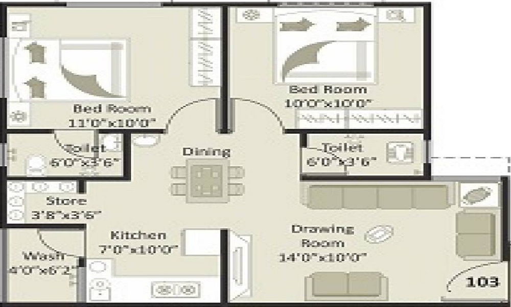 Soham Sanidhya Floor Plan