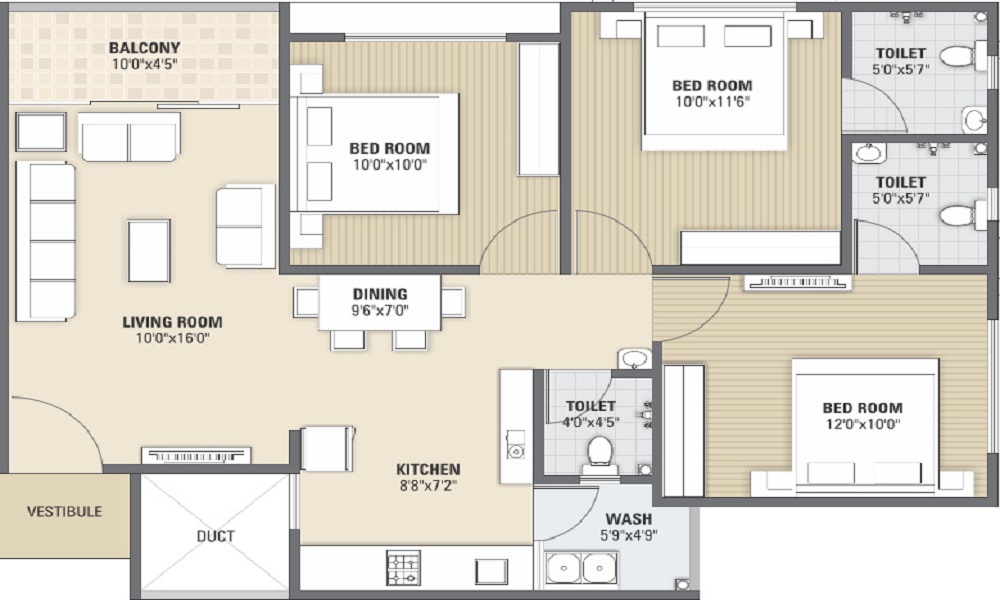 RJ Prime Floor Plan