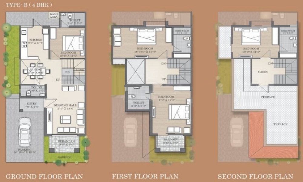 Akash Grand City Floor Plan