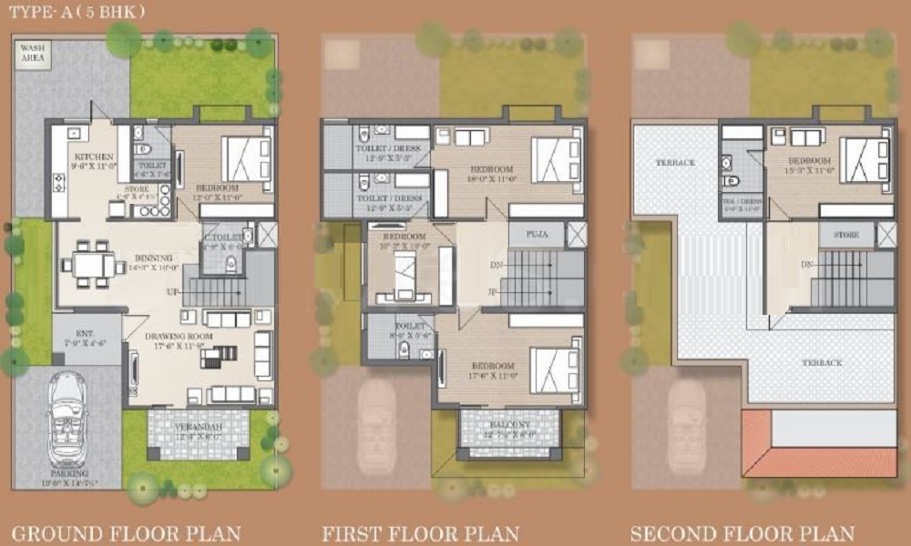 Akash Grand City Floor Plan