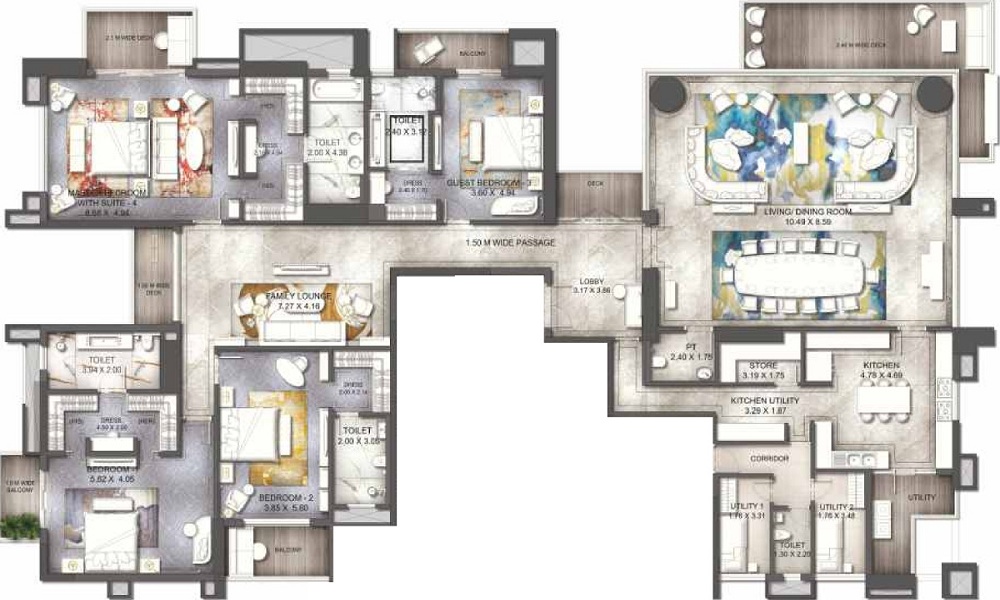 ATS Knightsbridge Floor Plan