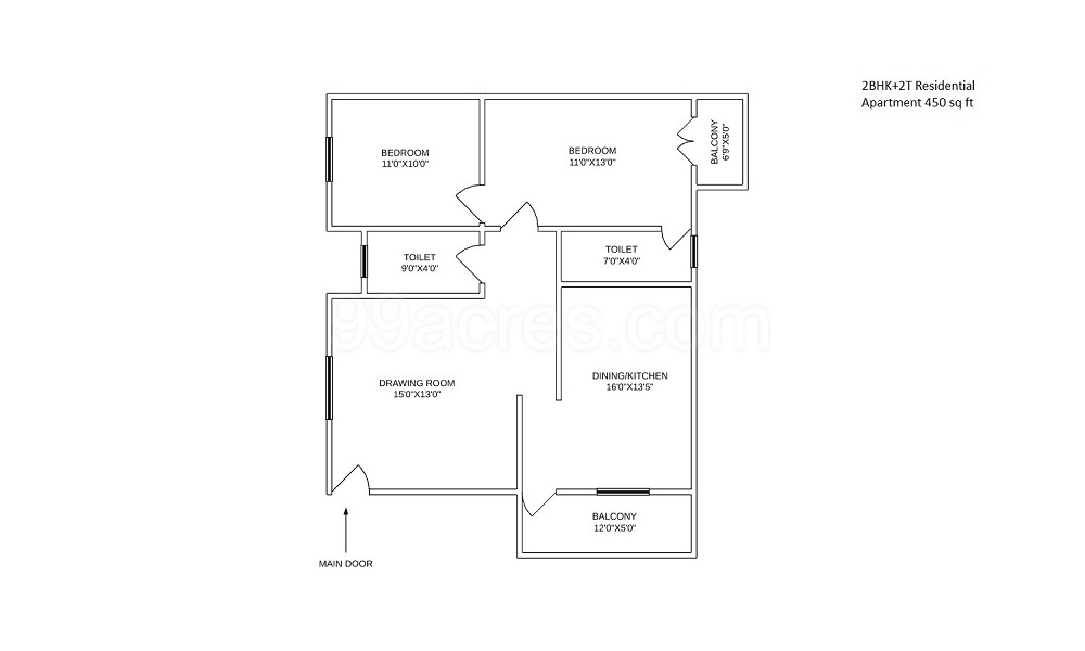 Kushwaha Homes Tower C Floor Plan