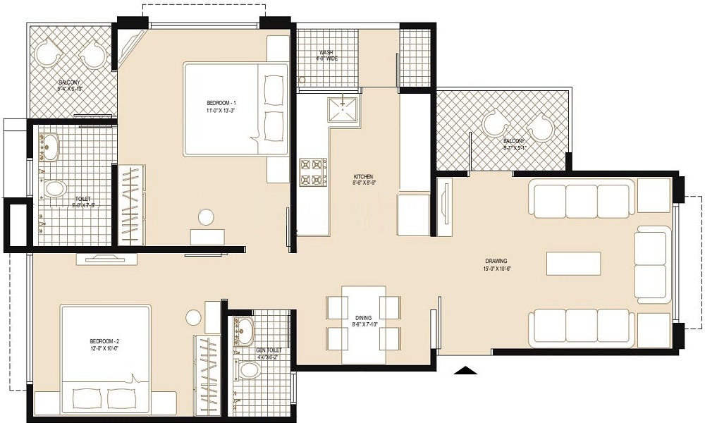 Galaxy Group Keshav Galaxy Floor Plan