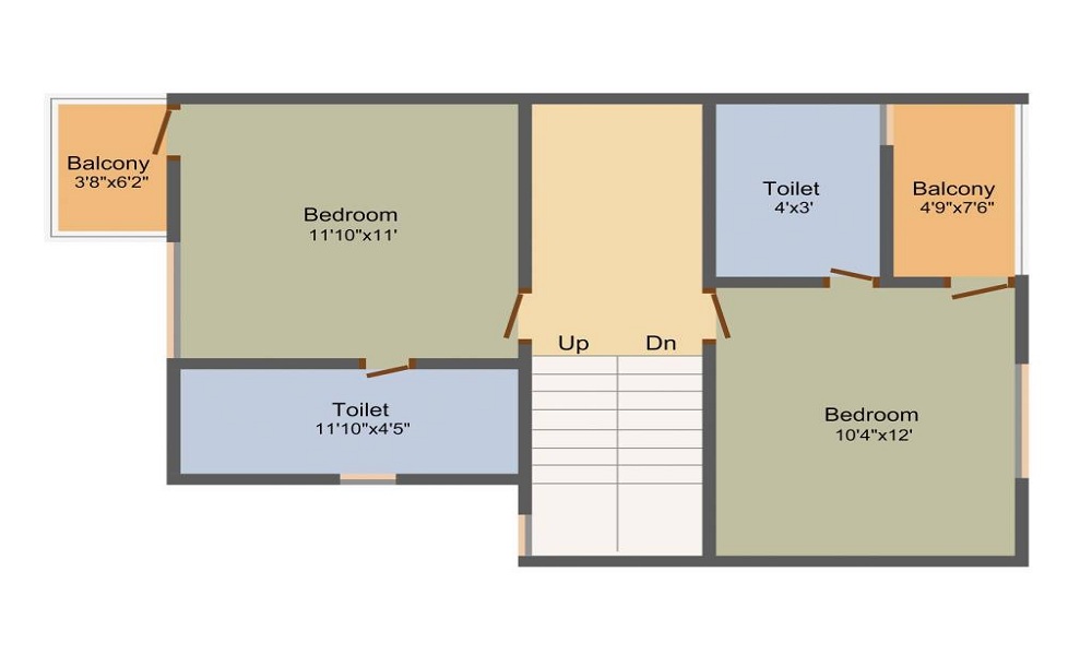 Khodal Dharmanandan Residency Floor Plan