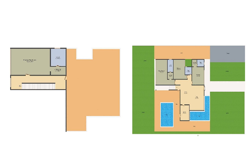 Arvind Beyond Five Villas Floor Plan