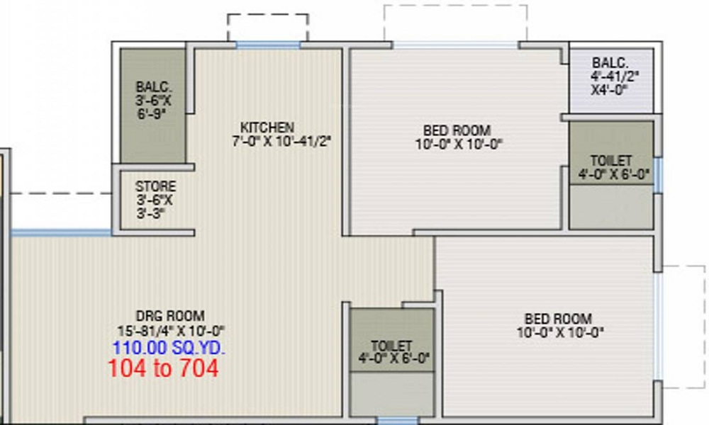 Dharti Exotica Floor Plan