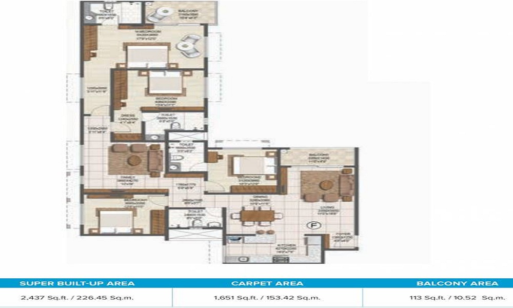 4 BHK+4T Flat for Sale in Budigere, Bangalore