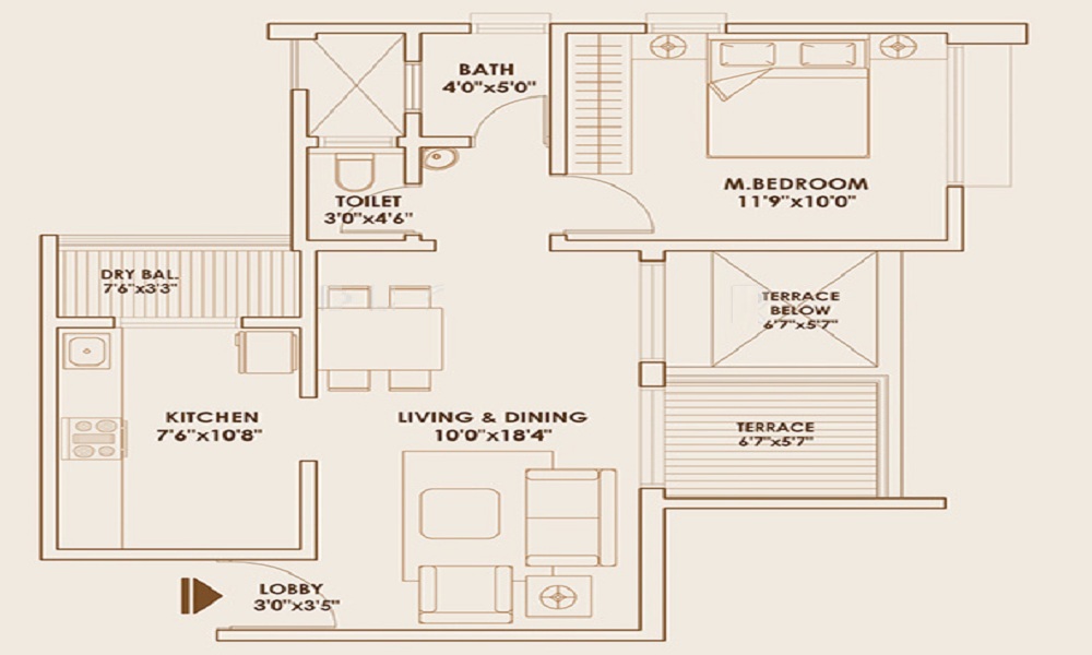 Pride World City Floor Plan