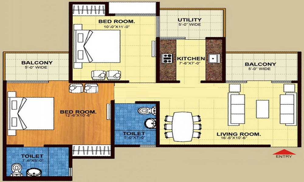 Trident Embassy Floor Plan
