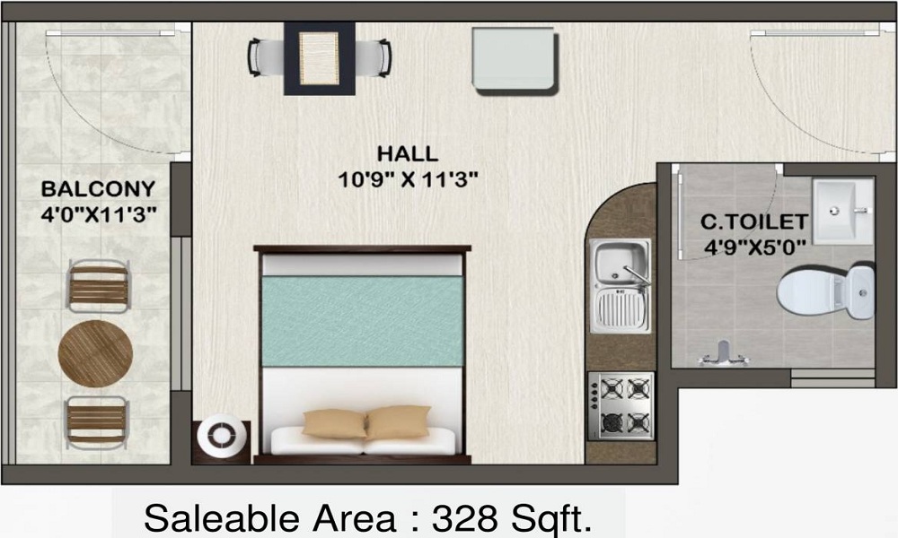 Sowparnika Indraprastha Floor Plan