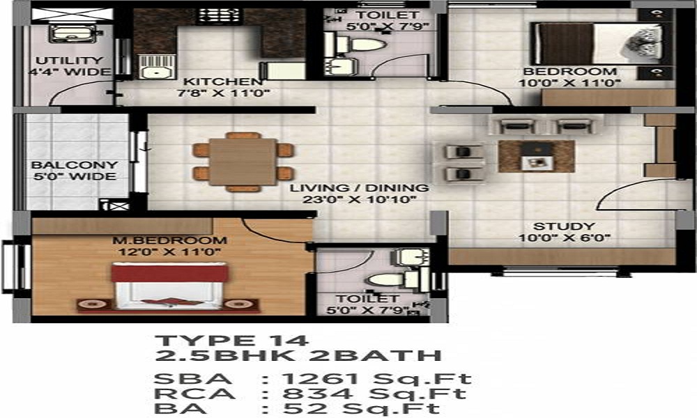 Maarq Alpha Floor Plan