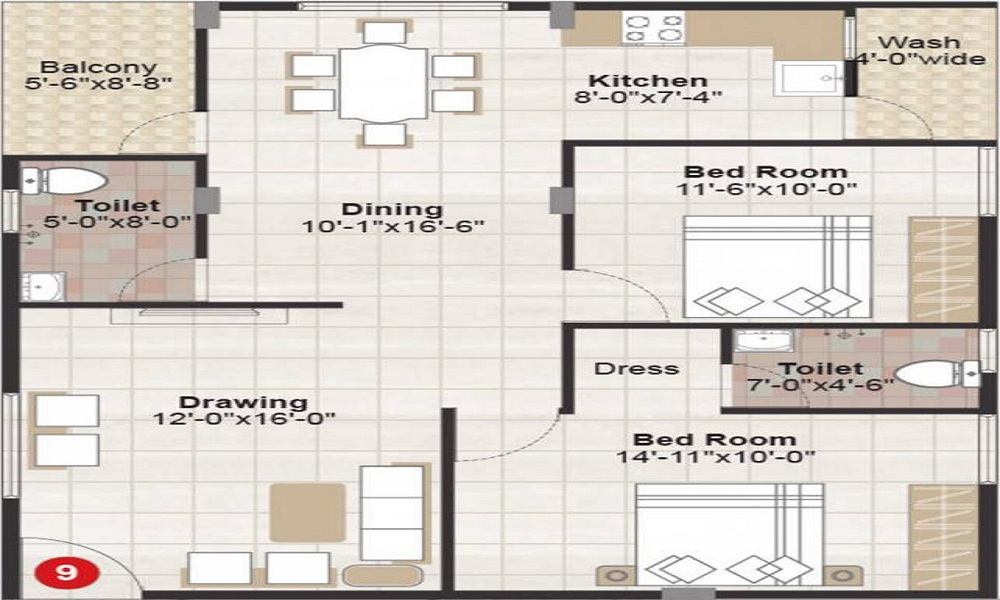 VBC Oracle Heaven Floor Plan