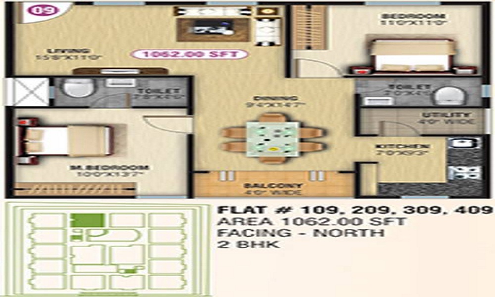 NCN Srivari Floor Plan