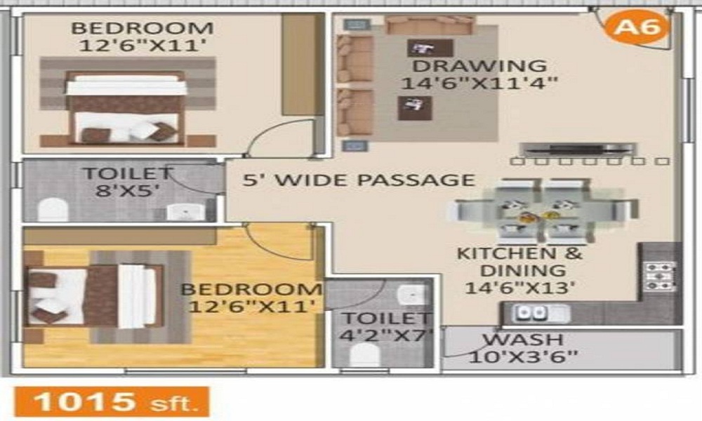 Spad Nakshatra Nestilo Floor Plan