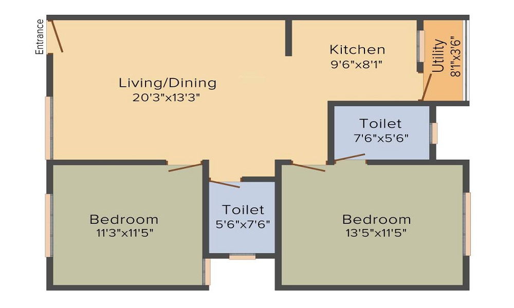 Man Alpine Square Floor Plan
