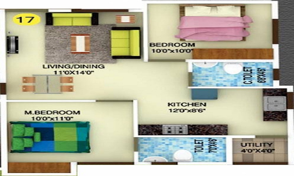 DSMAX SPARKLE NEST Floor Plan