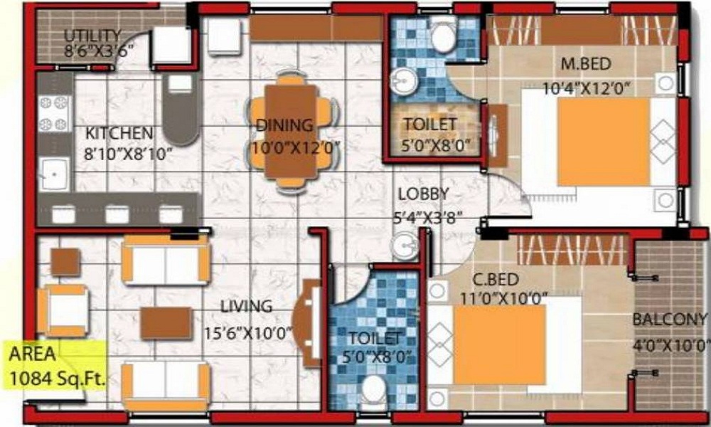 Nagamani Sai Sunshine Floor Plan
