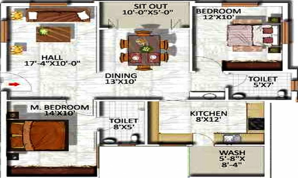 Vijaya Oracle Ridge Floor Plan