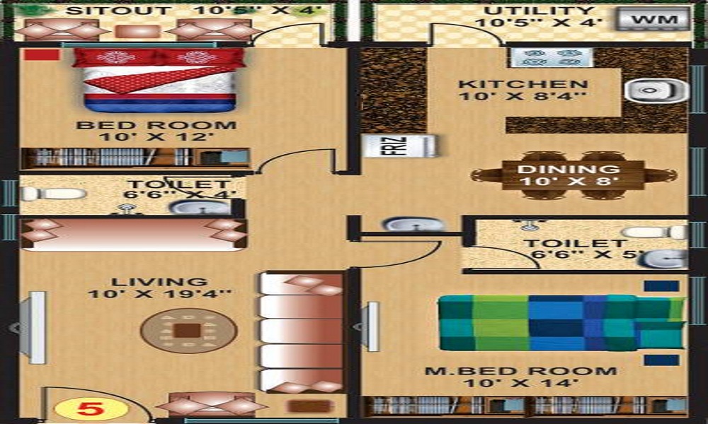 Srimitra Lifestyle Floor Plan