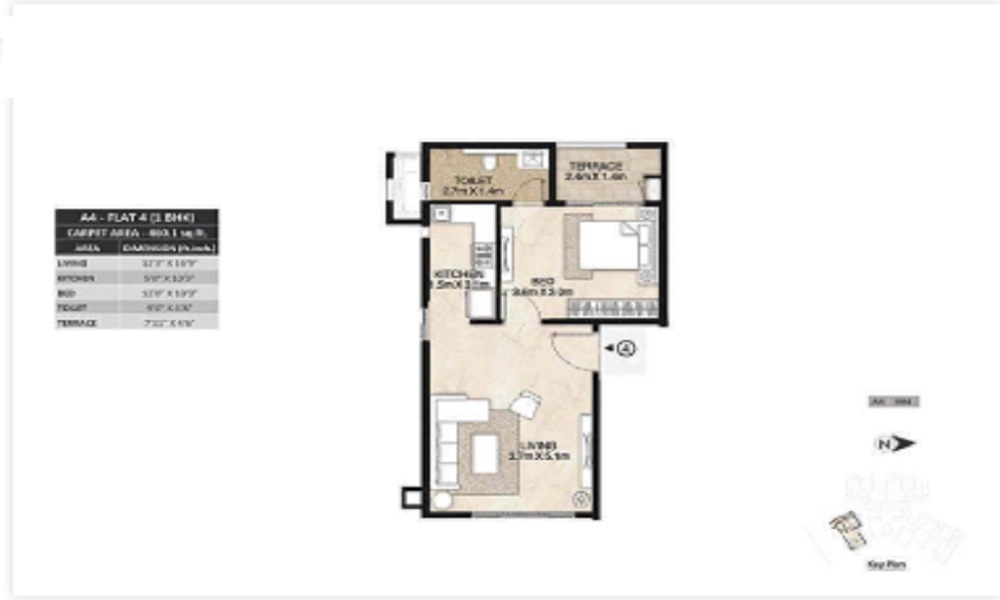 Mahindra Centralis Floor Plan