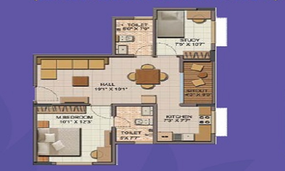 Shriram Codename BreakFree Floor Plan