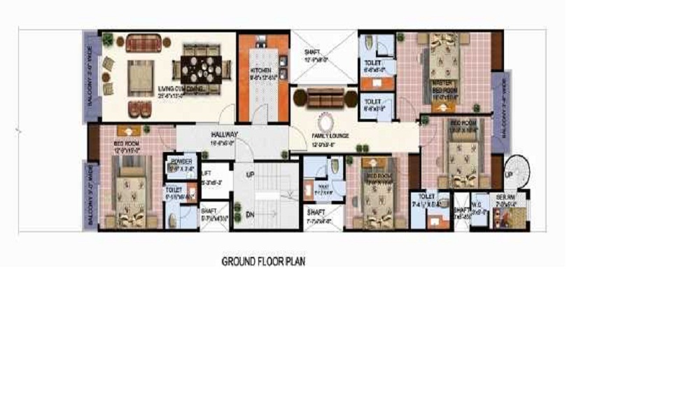 Anant Raj Kapashera Apartment Floor Plan