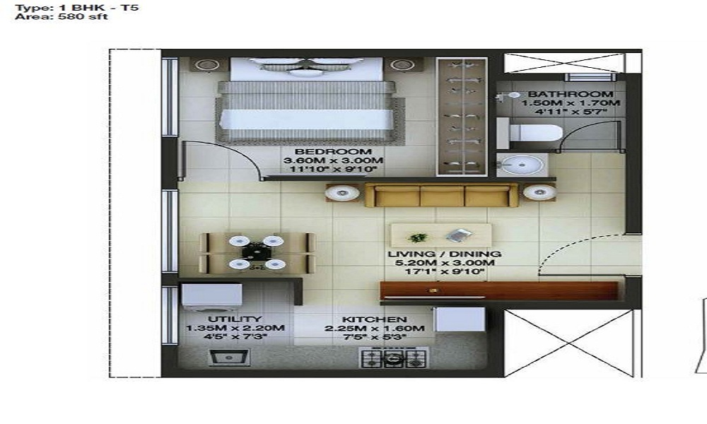 Casa Grande Hoodi Floor Plan