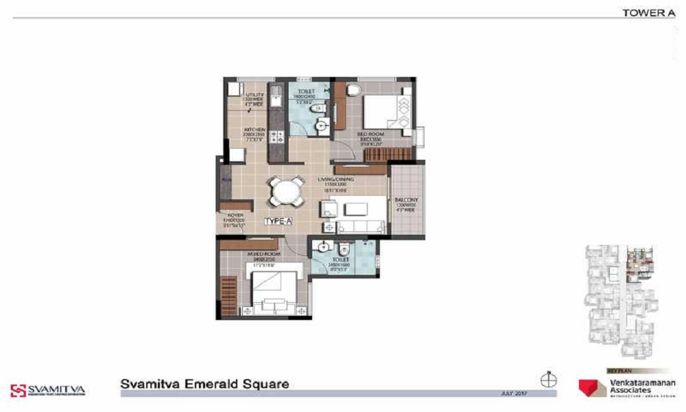 Svamitva Emerald Square Floor Plan
