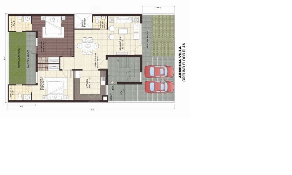 Wave Armonia Villas Floor Plan