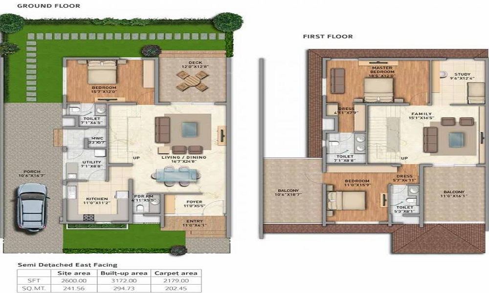 Adarsh Tranqville Floor Plan