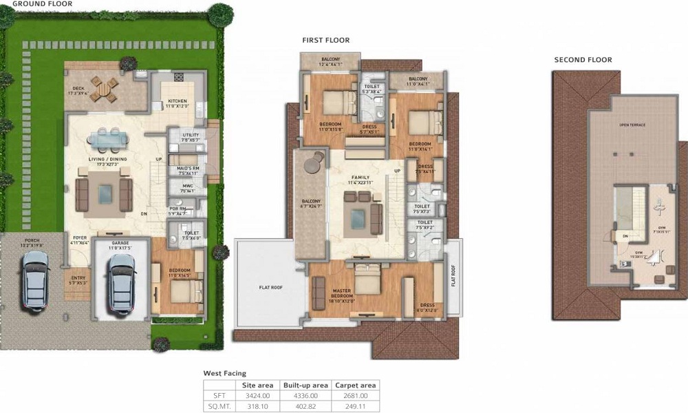 Adarsh Tranqville Floor Plan