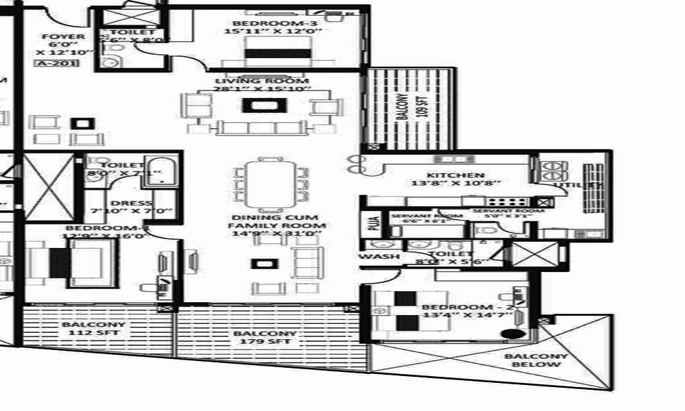 Godrej Platinum Hebbal Floor Plan