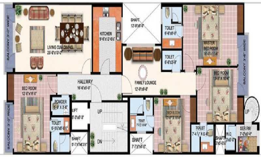 Anant Raj DEL 37 Floor Plan