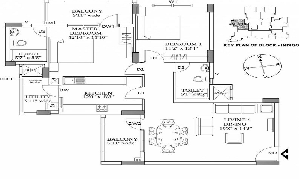 HM Indigo Floor Plan