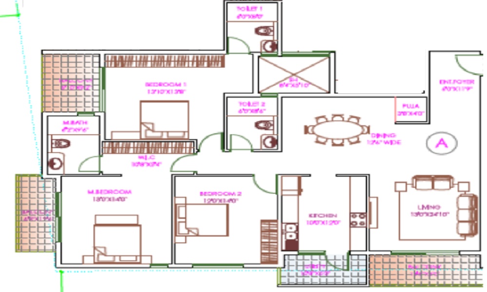 Greenleaf Vindhya Floor Plan