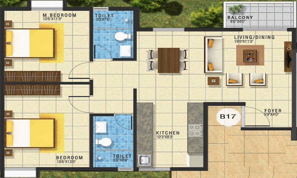 GRC Subhiksha Floor Plan