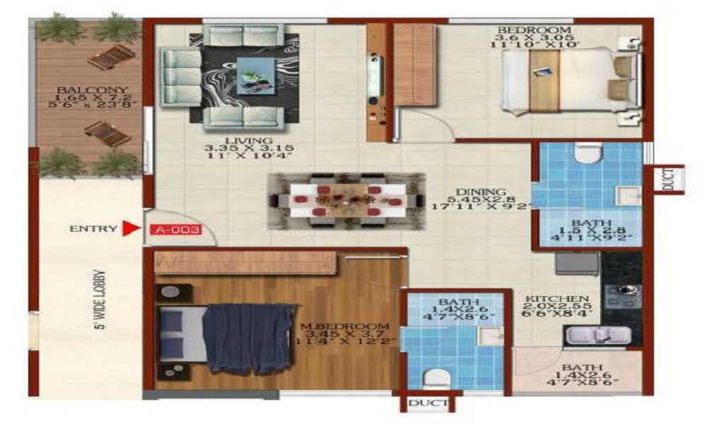 Estella Maple Square Block B Floor Plan