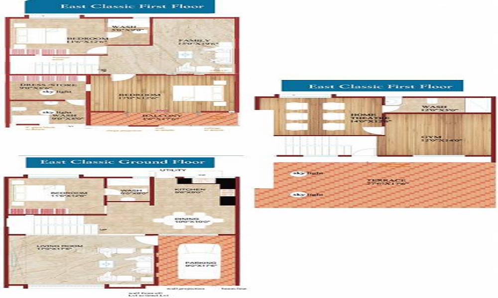 Melange Smart Neighbourhoods Floor Plan