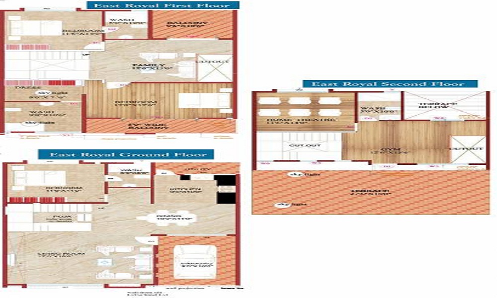 Melange Smart Neighbourhoods Floor Plan
